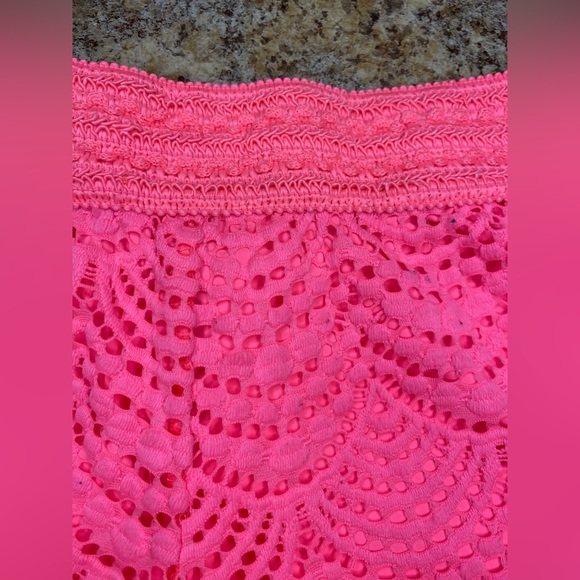 Lilly Pulitzer Neon Pink Claudette Shorts Size Small - Picture 6 of 6